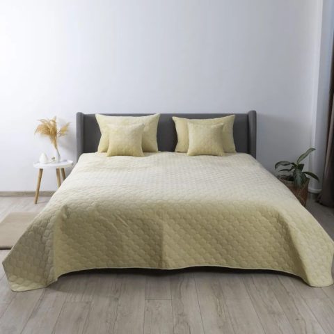 Покривало ТЕП "VELOUR" 150*210 см бежеве